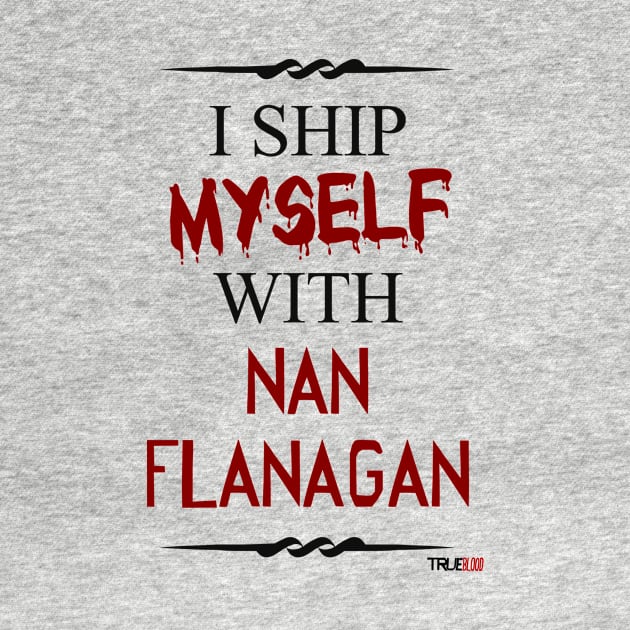 I ship myself with Nan Flanagan by AllieConfyArt